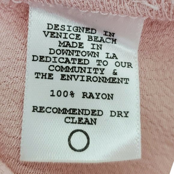 Flynn Skye Bri Mini Dress Large Pink Cut Out Front Tie Barbiecore Sleeveless NEW - Picture 9 of 12